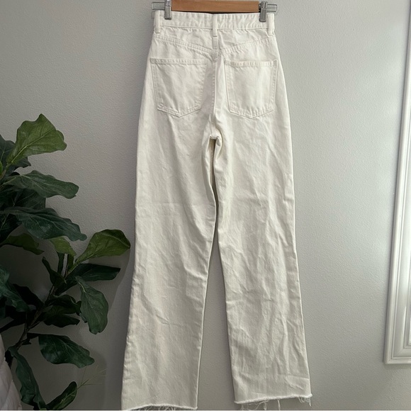 Zara wide leg high waist full length denim jeans size 2 - Picture 11 of 11